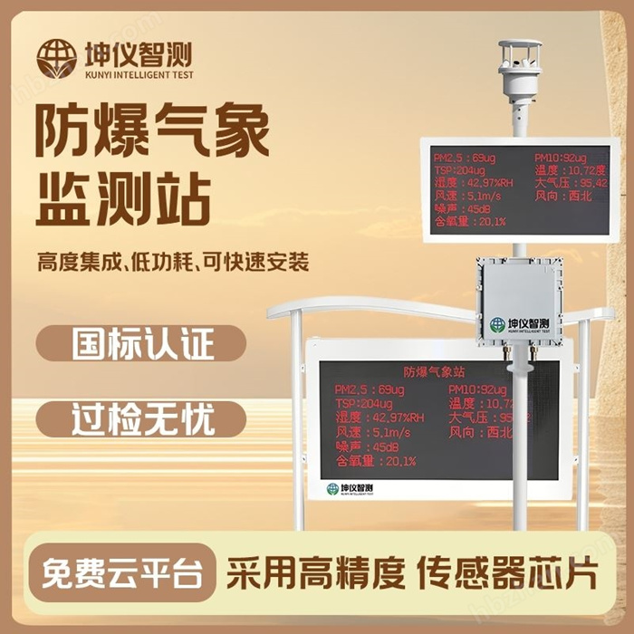防爆氣象監測站構筑高危場景安全防線的氣象哨兵