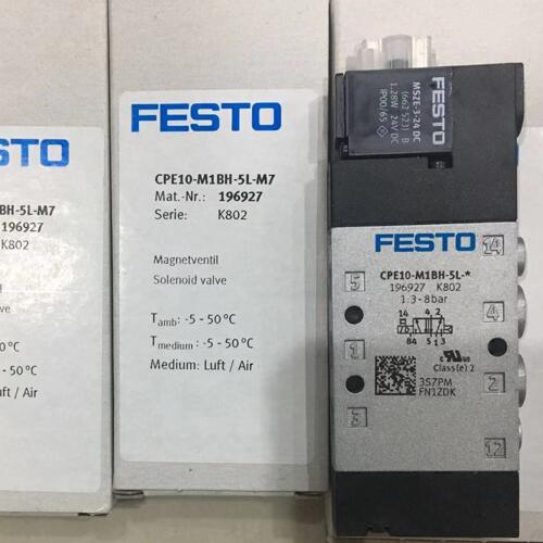費(fèi)斯托FESTO電磁閥兩根線如何接線：正負(fù)哪個(gè)接信號(hào)輸出