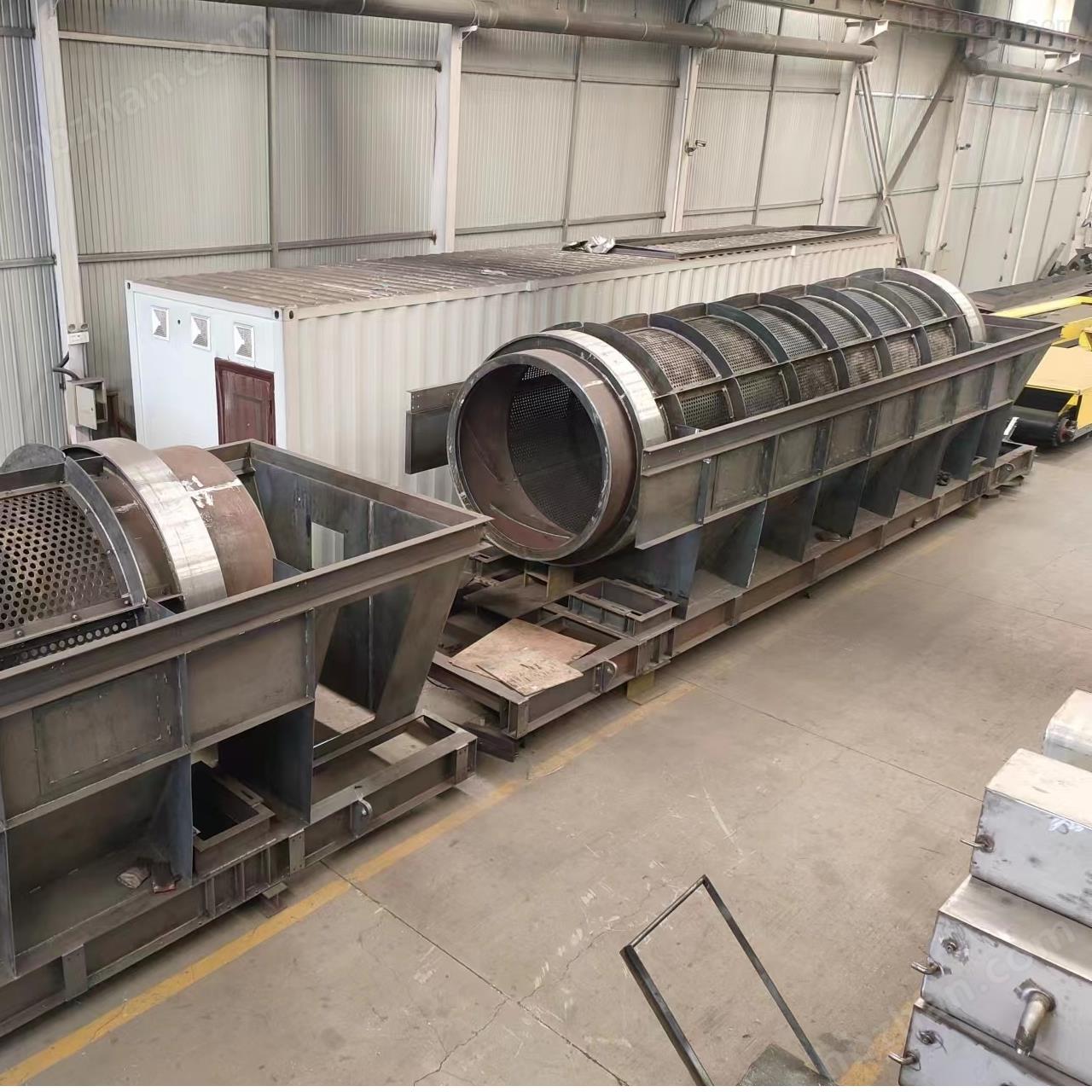 不锈钢滚筒筛分设备原理与特点