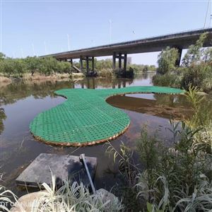 浮动湿地 高分子聚酯纤维复合湿地