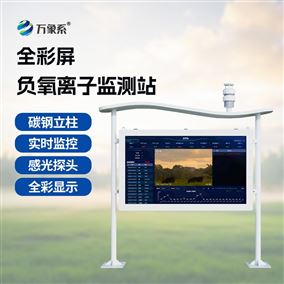 彩屏負氧離子監測設備