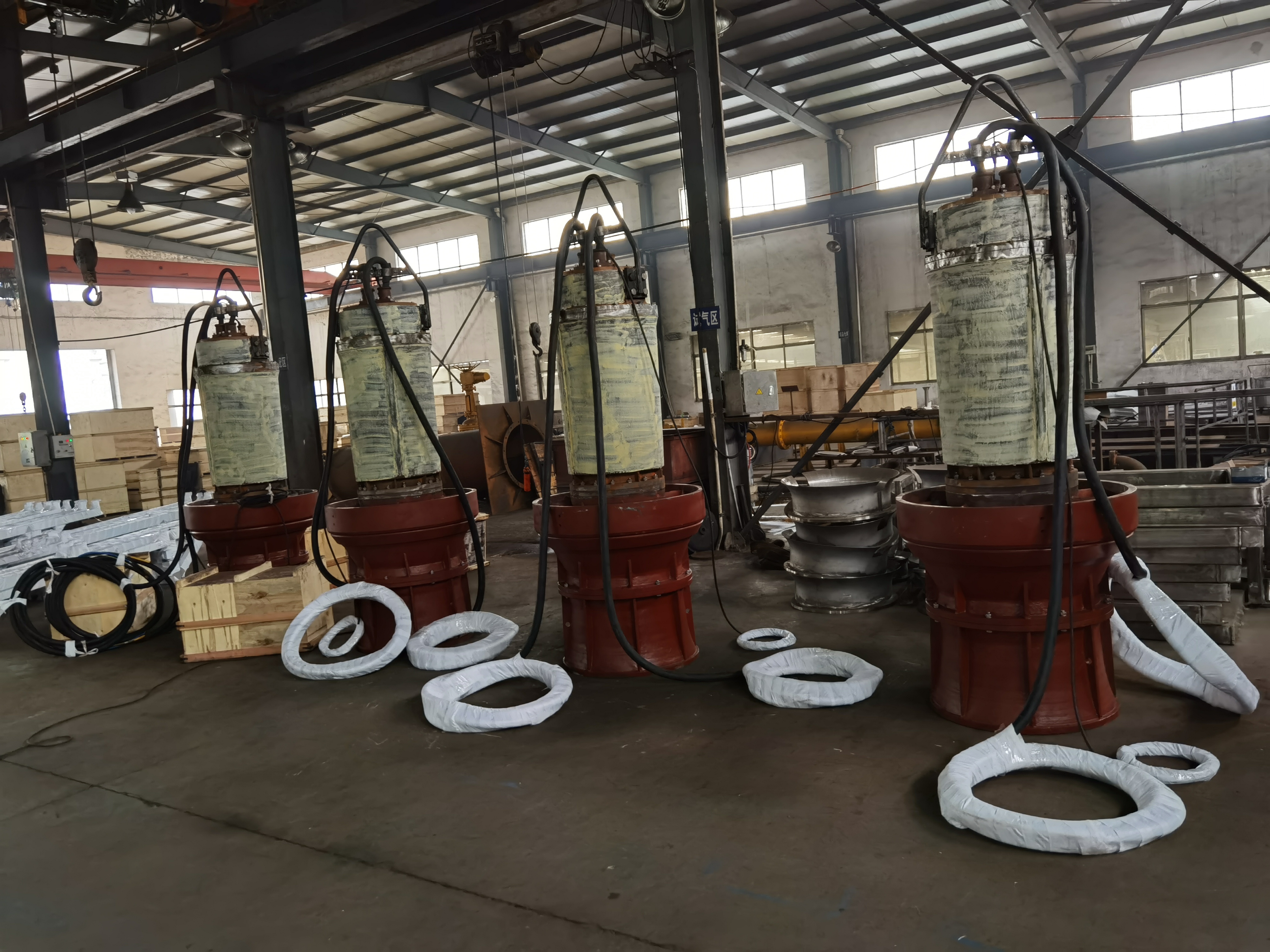 潛水軸流泵泄露與過熱保護說明