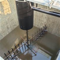 中心传动刮泥机二沉池