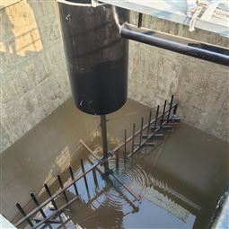 中心传动刮泥机二沉池