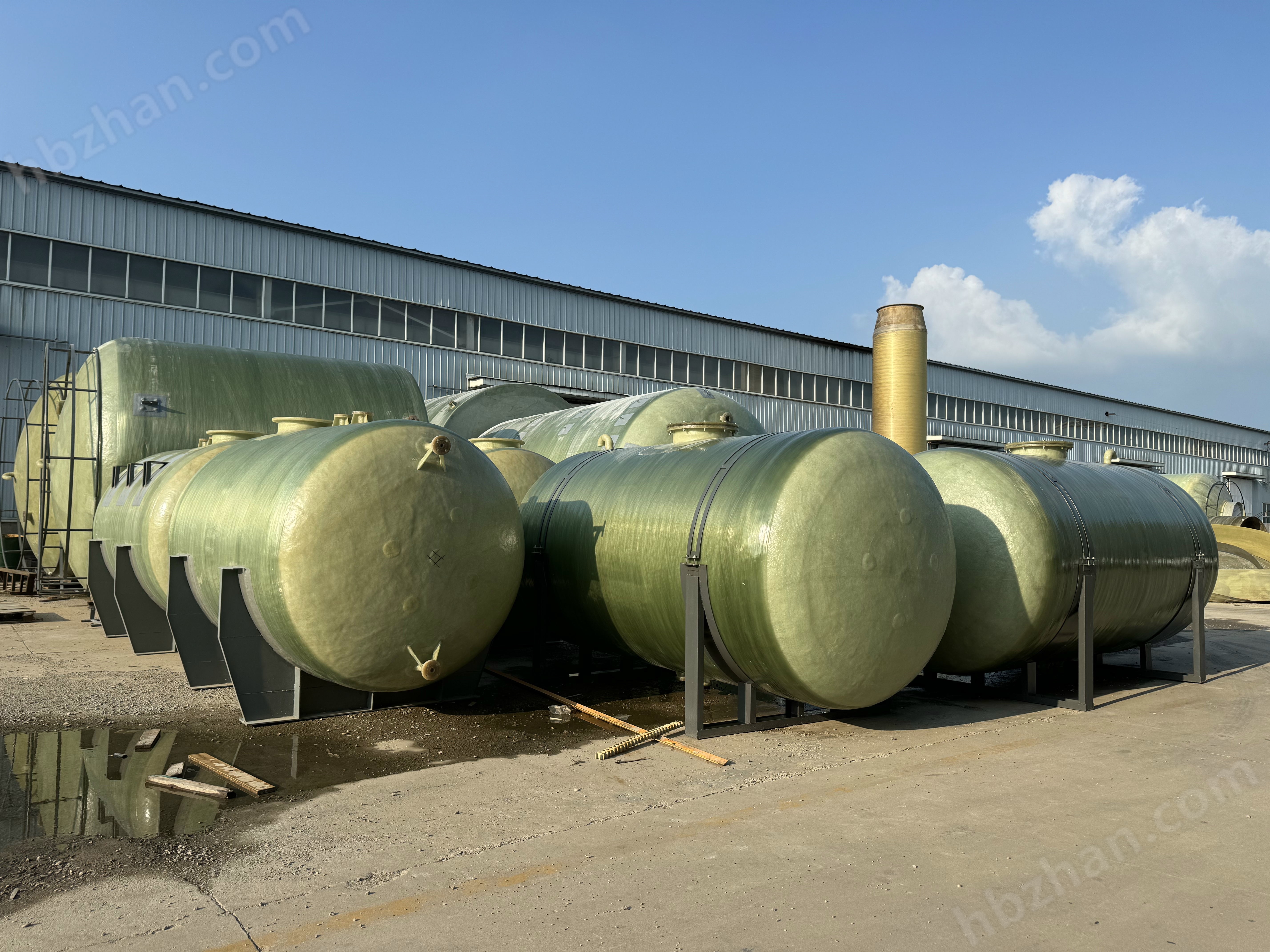 玻璃鋼NaClO儲(chǔ)罐,堿液循環(huán)罐