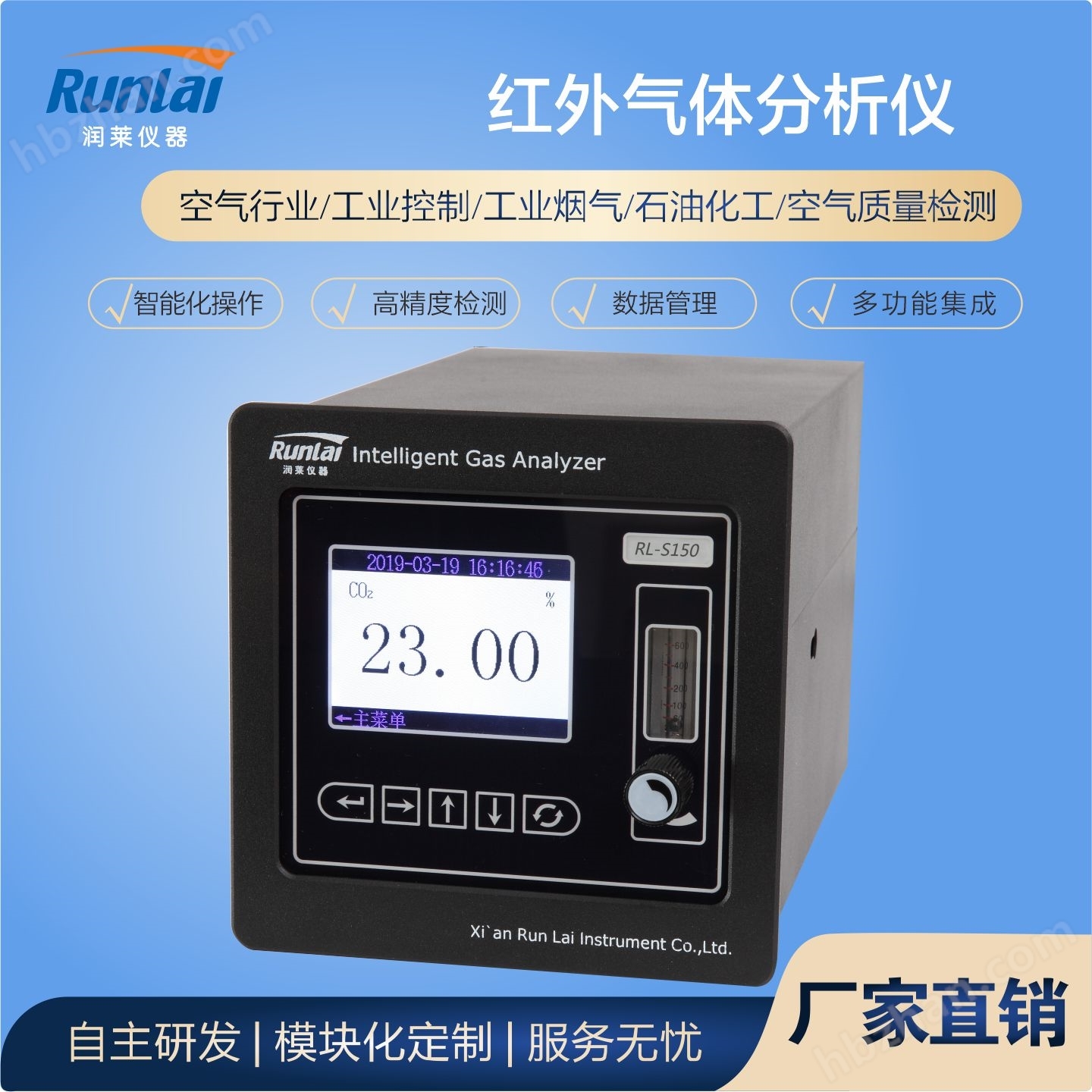 Infrared gas analyzer manufacturer