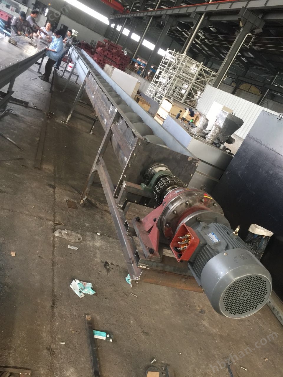 非標定制  管式螺旋給料機 無軸螺旋輸送機