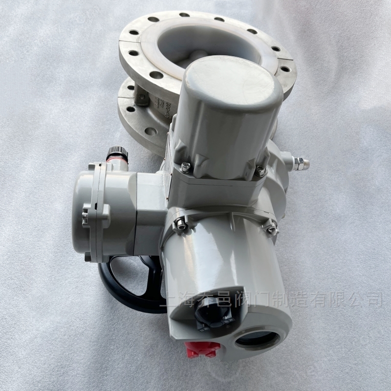 D941F46智能一体化电动不锈钢衬氟蝶阀 智能一体化电动不锈钢衬氟蝶阀