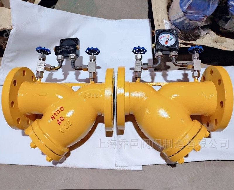 带压差表燃气Y型过滤器 燃气Y型过滤器