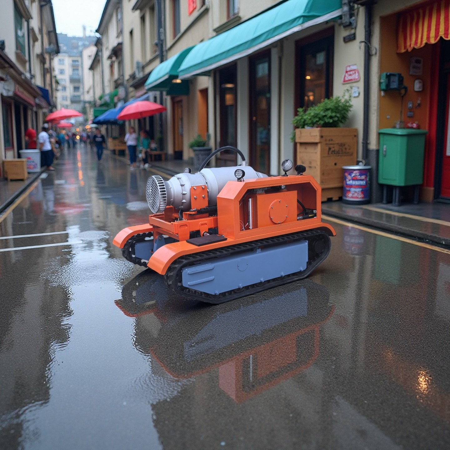 博禹泵业：中国排涝机器人定制化研发生产厂家
