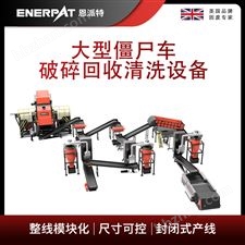 恩派特大型僵尸車破碎回收清洗設(shè)備