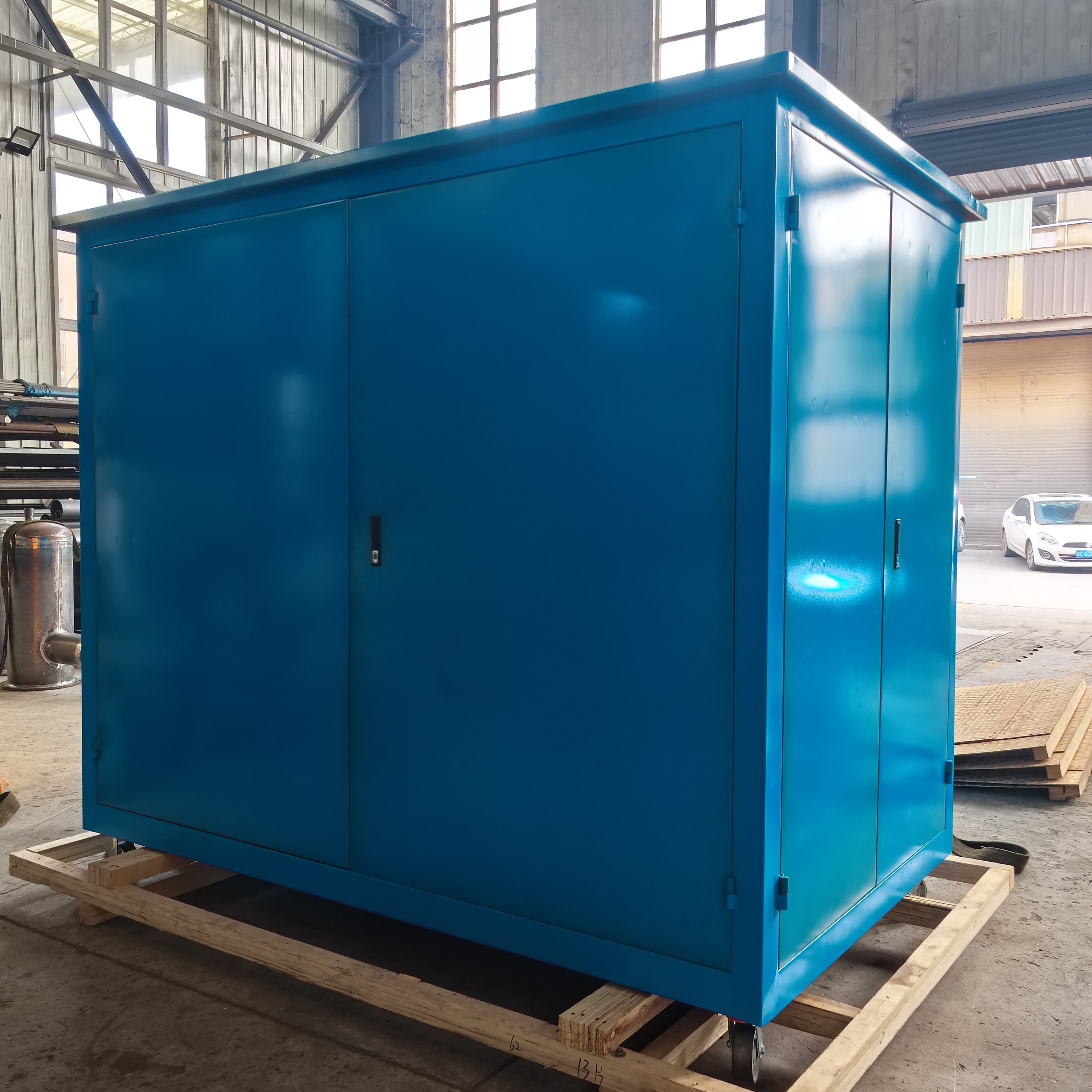 通瑞封闭式变压器油双级真空滤油机